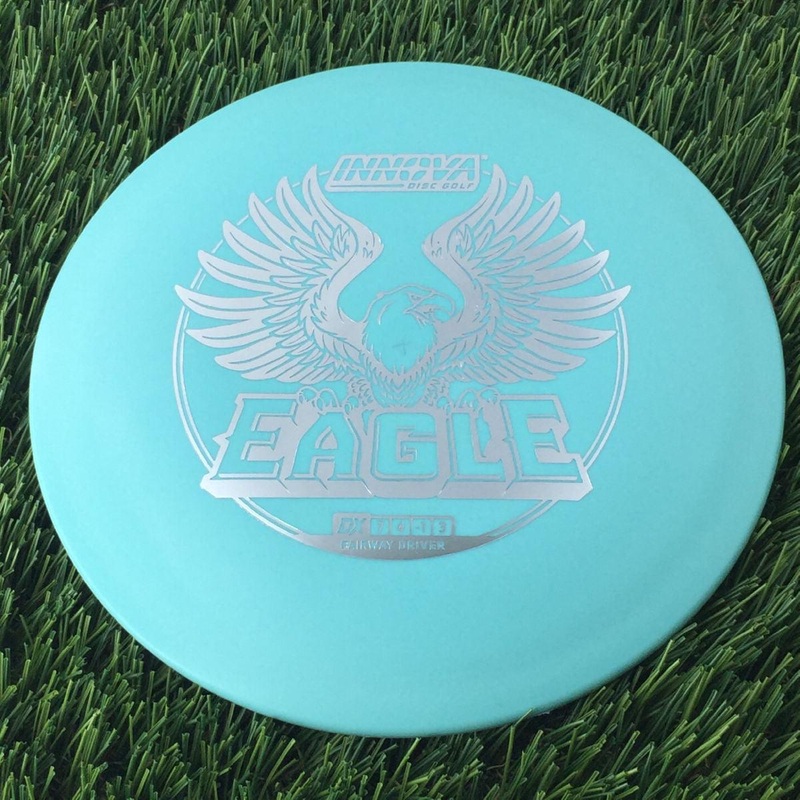 Innova DX Eagle with Burst Logo Stock Stamp – 138g Turquoise Blue