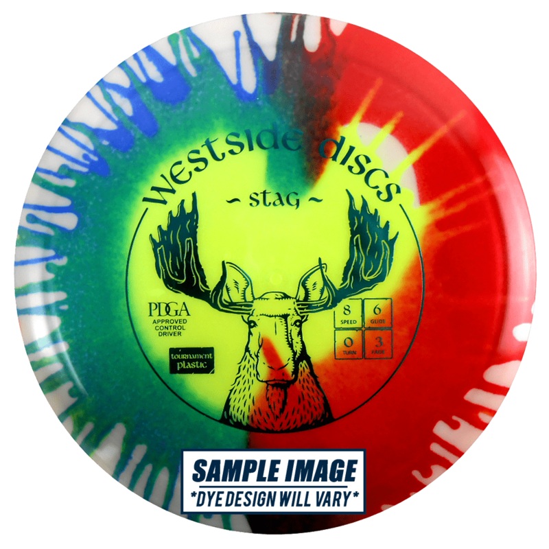 Westside MyDye Tournament Stag Fairway Driver Golf Disc
