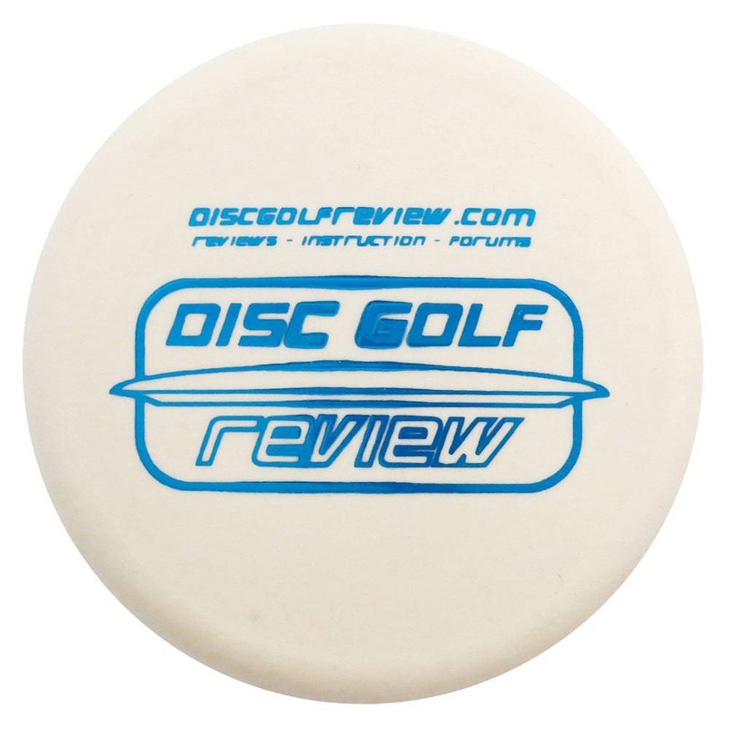 Disc Golf Review Logo Inter-Locking Mini Marker Disc