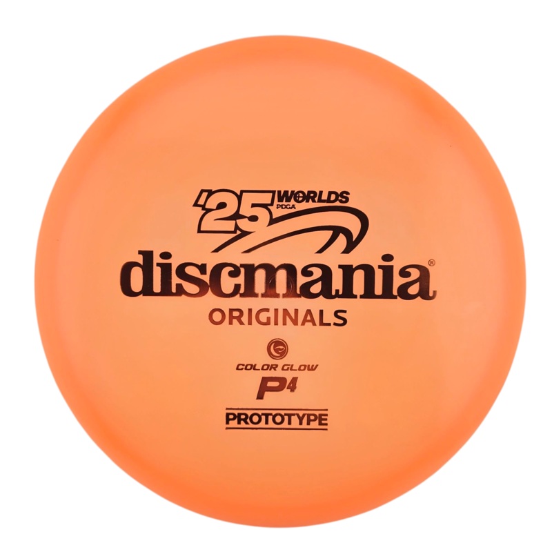 Discmania Prototype Color Glow C-Line P4 2025 Worlds