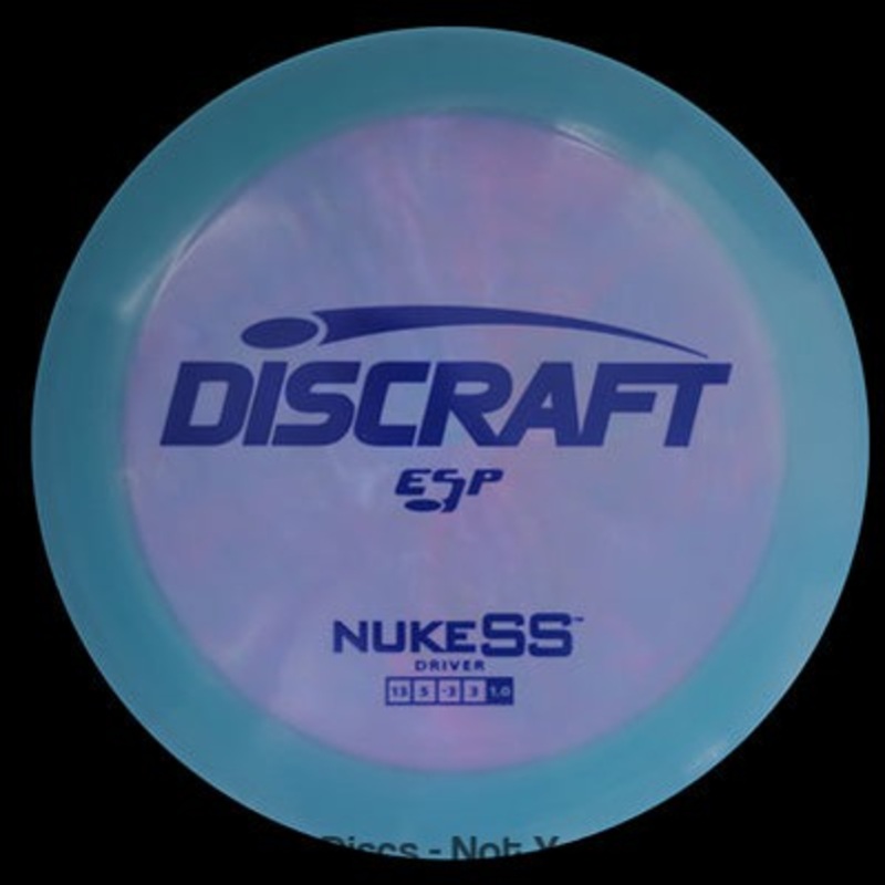 Discraft ESP Nuke SS Distance Driver (Stock Stamp) [Back Stock Inventory – Disc and Stamp Color WILL VARY]