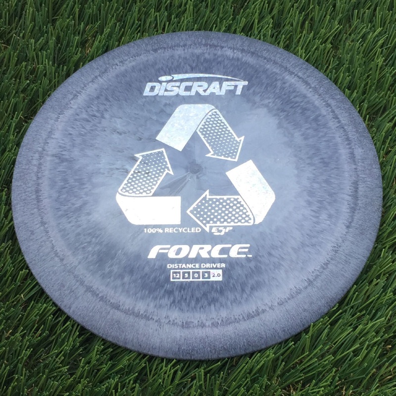 Discraft Recycled ESP Force with 100% Recycled ESP Stock Stamp – 154g – Solid Grey