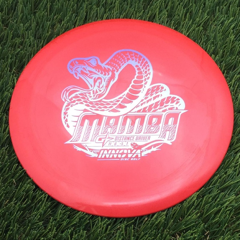 Innova Gstar Mamba with Burst Logo Stock Stamp – 150g – Solid Red