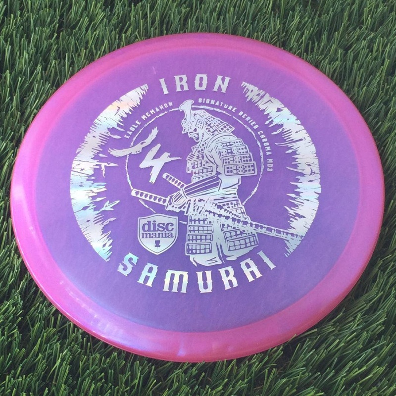 Discmania Chroma C-Line MD3 with Eagle McMahon Signature Series Iron Samurai 4 Stamp – 180g – Translucent Pink