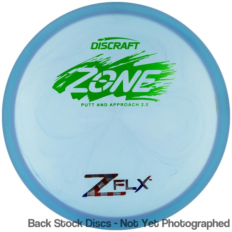 Discraft Z FLX Zone Putter (Stock Stamp) [Back Stock Inventory – Disc and Stamp Color WILL VARY]