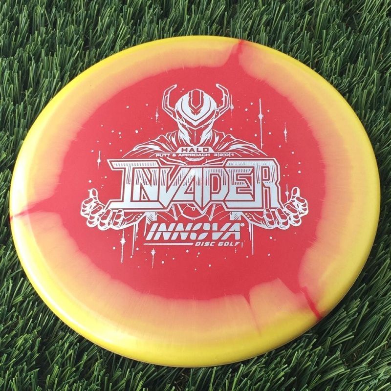Innova Halo Star Invader with Burst Logo Stock Stamp – 164g – Reddish Gold