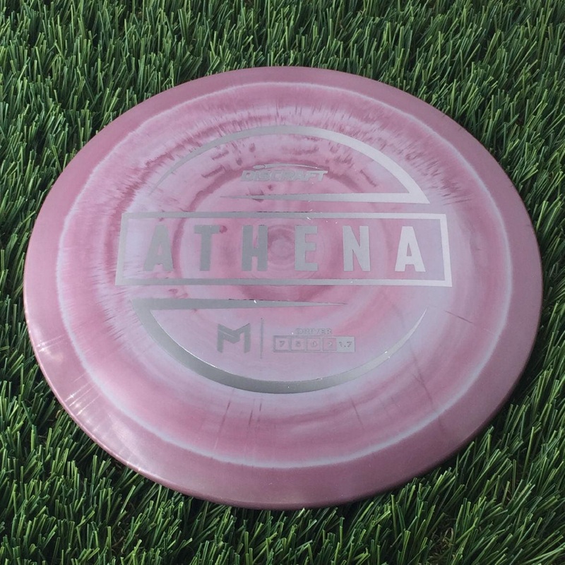 Discraft ESP Athena with PM Logo Stock Stamp Stamp – 172g Light Purple