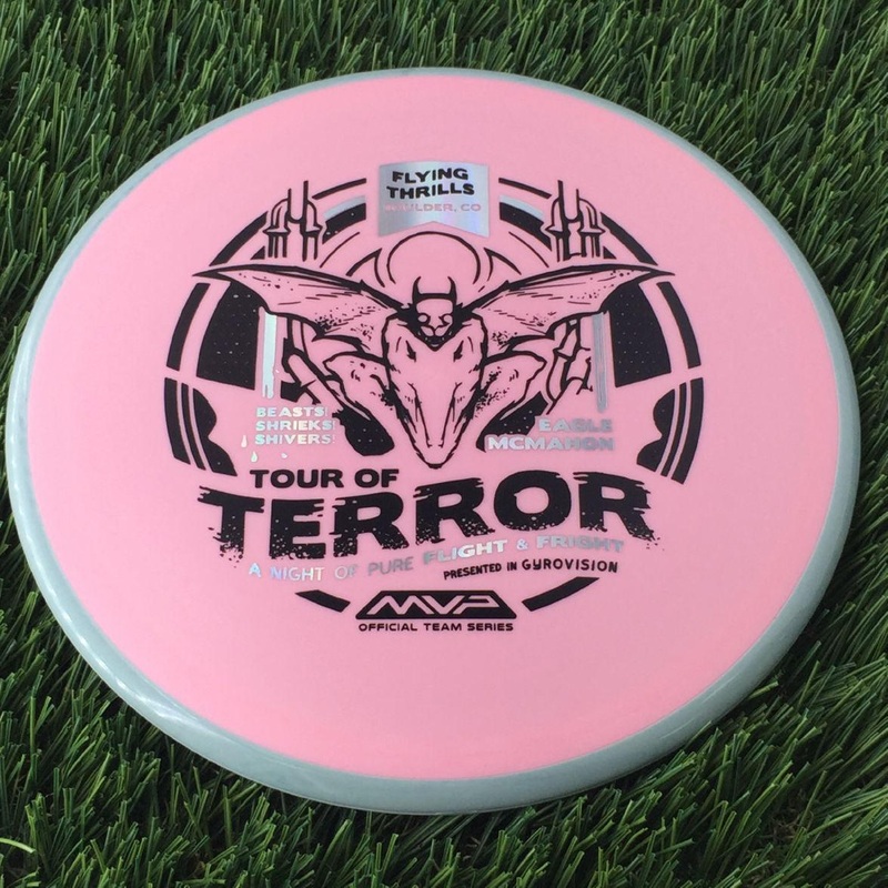 Axiom Fission Pyro with Flying Thrills in Bolder, CO presented by Gyrovision & Eagle McMahon – 2024 Halloween Tour of Terror Stamp – 178g Pink