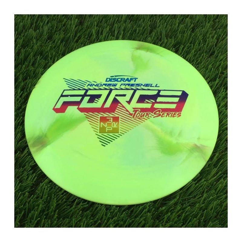 Discraft Force | ESP Swirl with Andrew Presnell Tour Series 2022 Stamp | Distance Driver