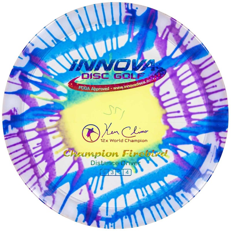 Innova Champion Tie Dye Firebird – Ken Climo 12x Signature Series
