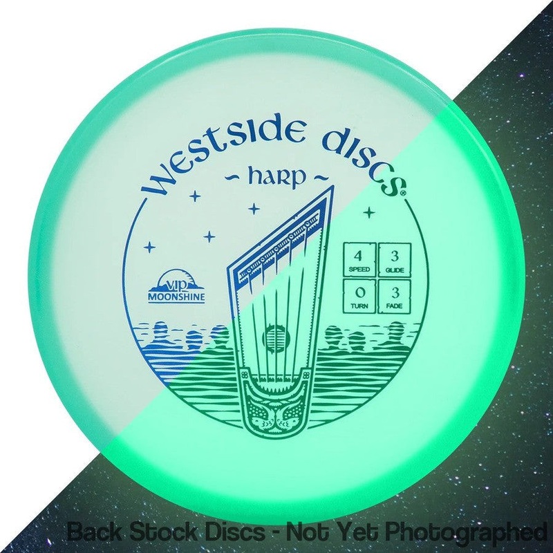 Westside VIP Moonshine Glow Harp Putter (Stock Stamp) [Back Stock Inventory – Disc and Stamp Color WILL VARY]