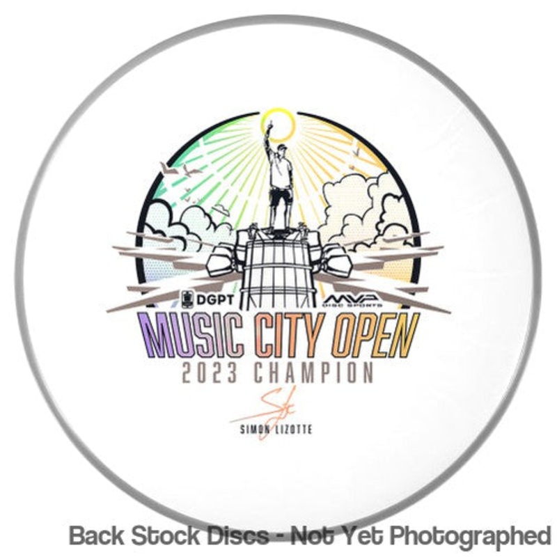 Axiom Fission Proxy Putter with DGPT Music City Open Champion 2023 Simon Lizotte Signature Stamp [Back Stock Inventory – Disc and Stamp Color WILL VARY]