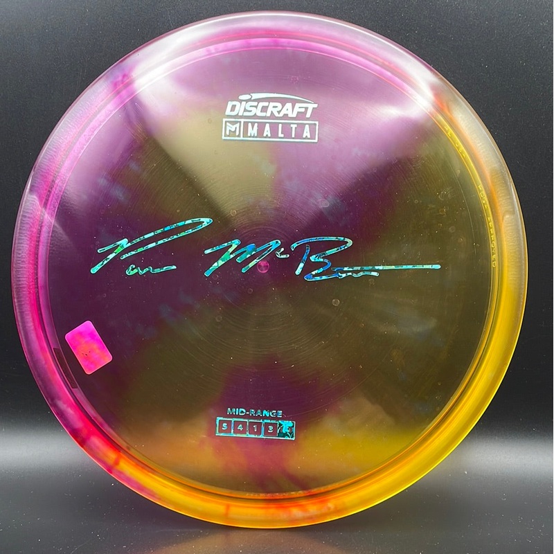 Discraft – Malta – Z-Line Fly Dye – Paul McBeth Signature Stamp