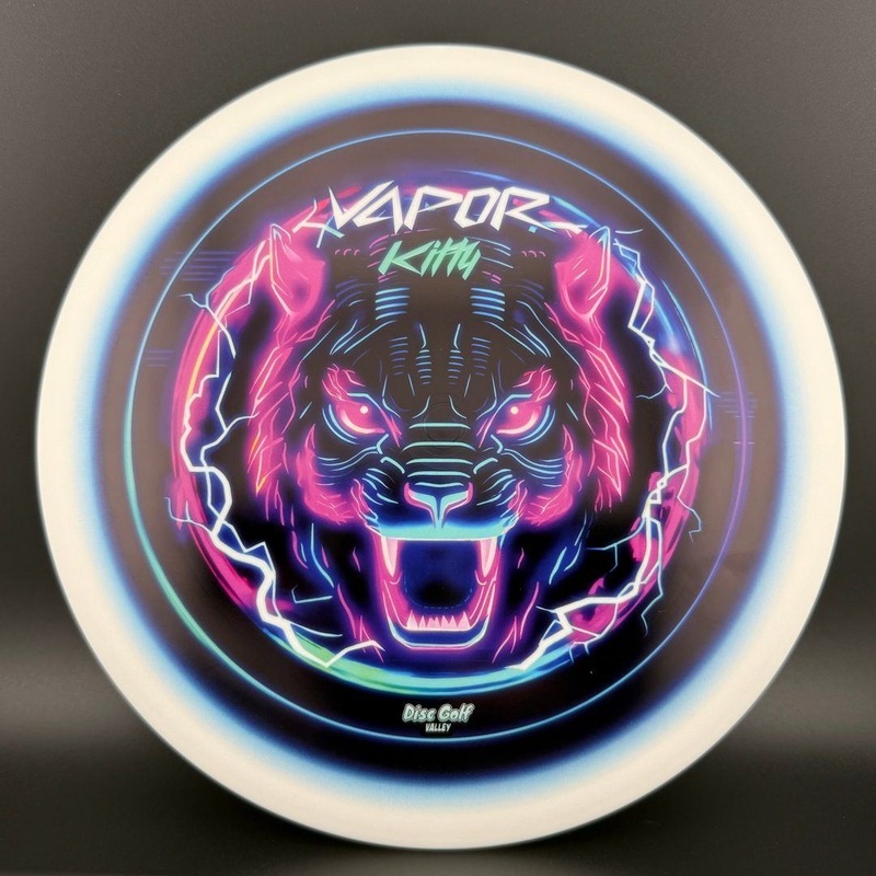Tournament Bear – DyeMax – “Vapor Kitty” Disc Golf Valley