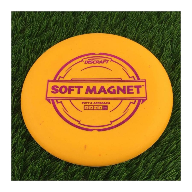 Discraft Putter Line Soft Magnet – 166g – Solid Orange