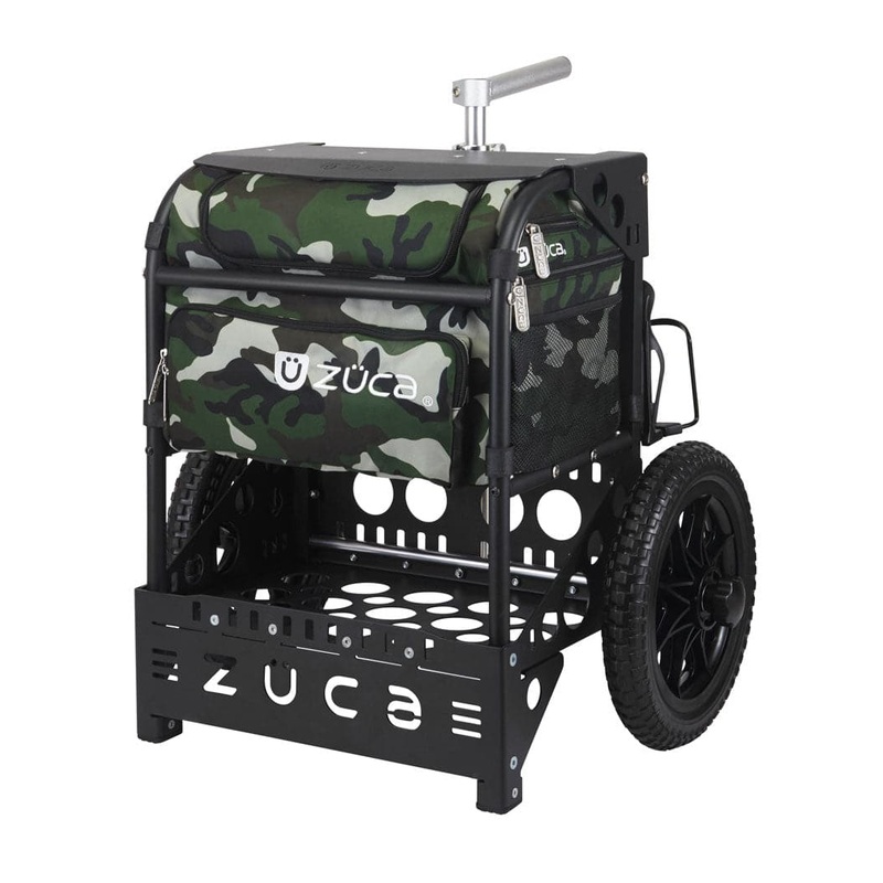 Zuca Black Transit Disc Golf Cart – Woodland Camo Transit Insert Bag