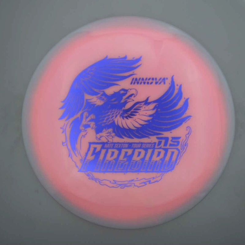 Innova Proto Glow Halo Star Firebird with Nate Sexton Sexybird Star Team Tour Series 2025 Stamp – 175.3g – Pink