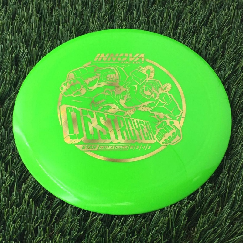 Innova Star Destroyer with Burst Logo Stock Stamp – 168g Green