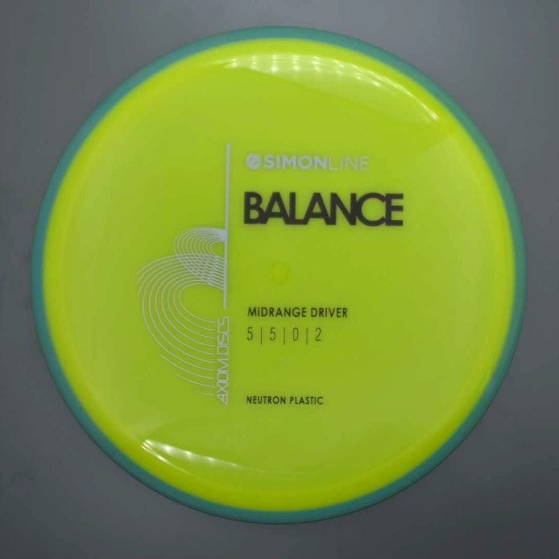 Axiom Neutron Balance with SimonLine Stock Stamp – 175.5g – Yellow