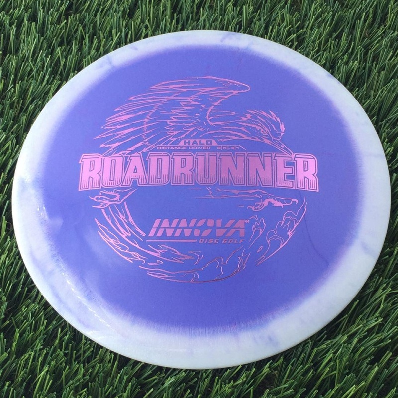 Innova Halo Star Roadrunner with Burst Logo Stock Stamp – 149g Purple