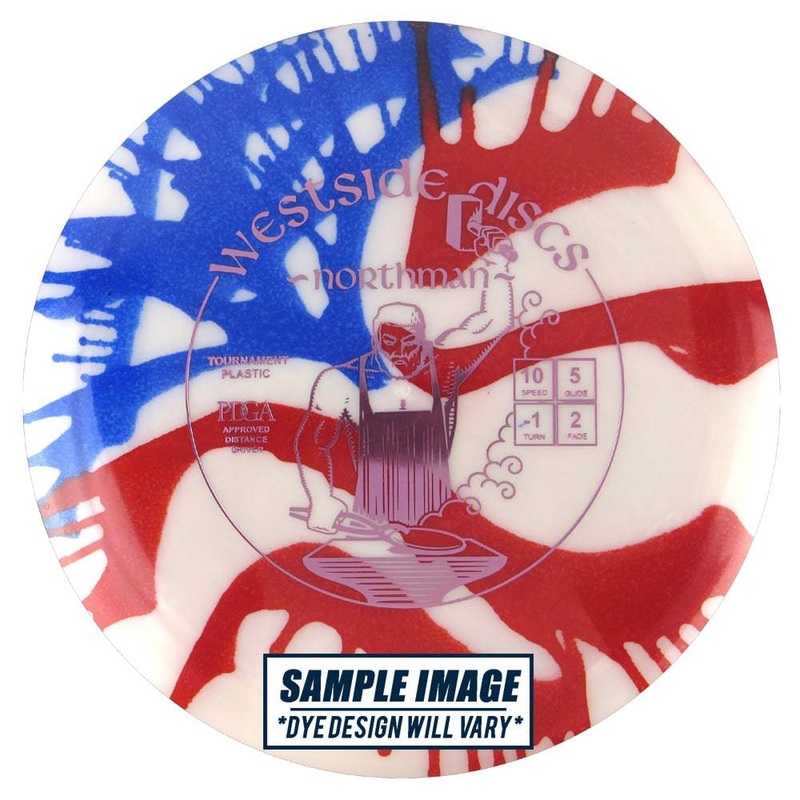 Westside MyDye Tournament Northman Fairway Driver Golf Disc