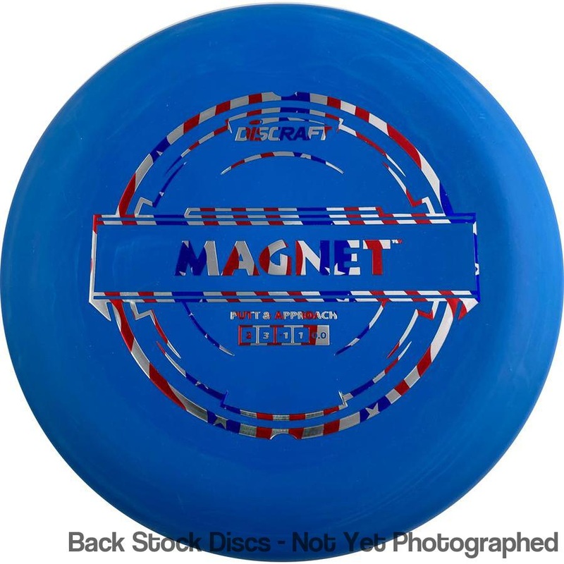 Discraft Putter Line Hard Magnet Putter (Stock Stamp) [Back Stock Inventory – Disc and Stamp Color WILL VARY]