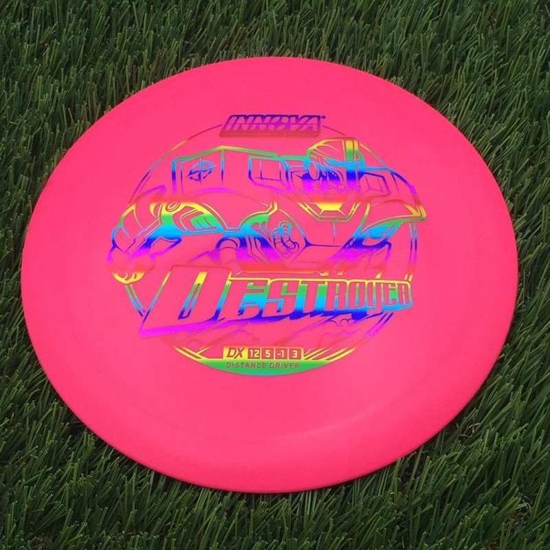 Innova DX Destroyer with Burst Logo Stock Stamp – 171.4g – Pink