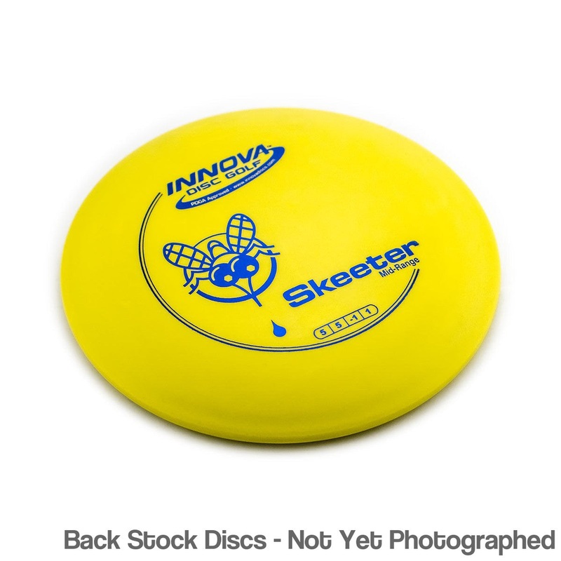 Innova DX Skeeter Midrange with Derpy Drip Stamp [Back Stock Inventory – Disc and Stamp Color WILL VARY]