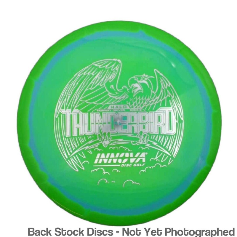 Innova Halo Star Thunderbird Distance Driver with Burst Logo Stock Character Stamp [Back Stock Inventory – Disc and Stamp Color WILL VARY]