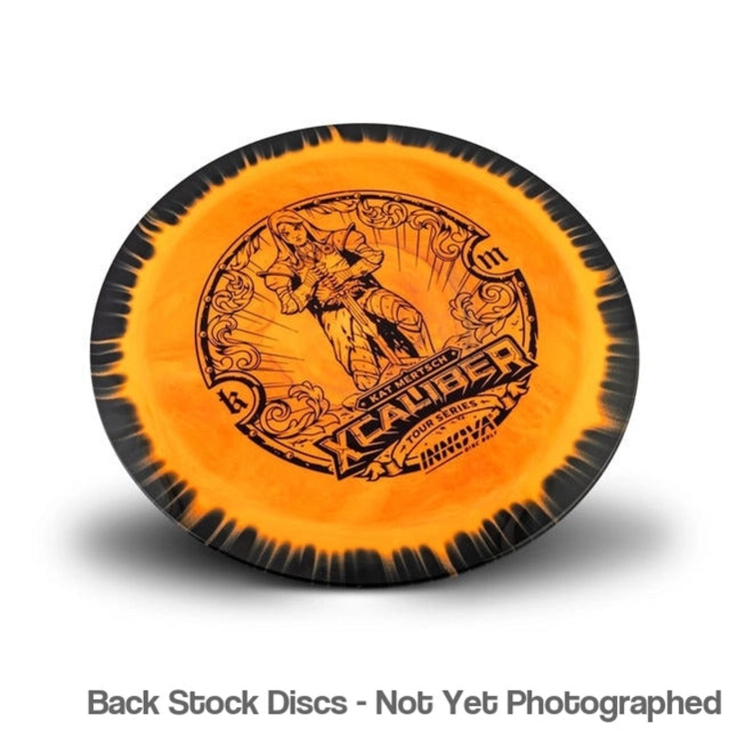 Innova Halo Star Xcaliber Distance Driver with Kat Mertsch Tour Series 2023 Stamp [Back Stock Inventory – Disc and Stamp Color WILL VARY]