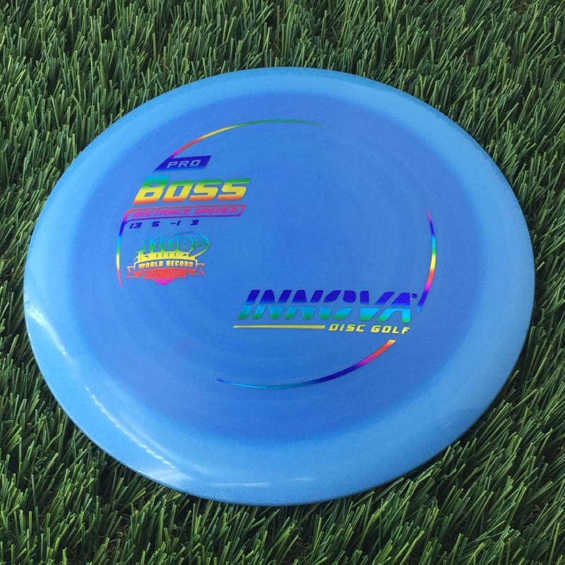 Innova Pro Boss with Burst Logo Stock 1108 Feet World Record Stamp – 167g Blue
