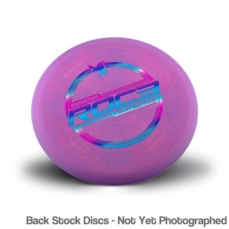 Innova Pro Color Glow Roc3 Midrange with Pro Tour Series 2023 Stamp [Back Stock Inventory – Disc and Stamp Color WILL VARY]