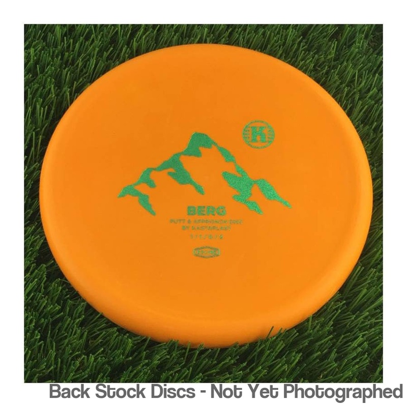 Kastaplast K3 Berg Putter (Stock Stamp) [Back Stock Inventory – Disc and Stamp Color WILL VARY]
