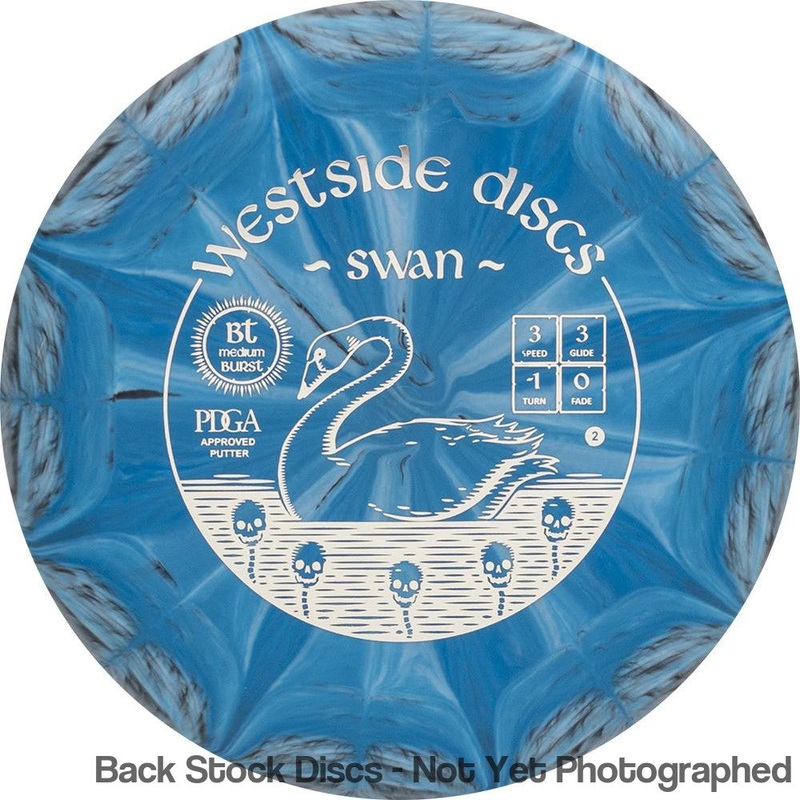 Westside BT Medium Burst Swan 2 Putter (Stock Stamp) [Back Stock Inventory – Disc and Stamp Color WILL VARY]
