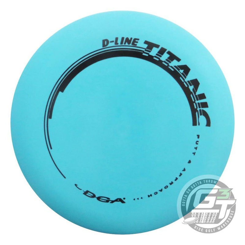 DGA D-Line Titanic Putter Golf Disc