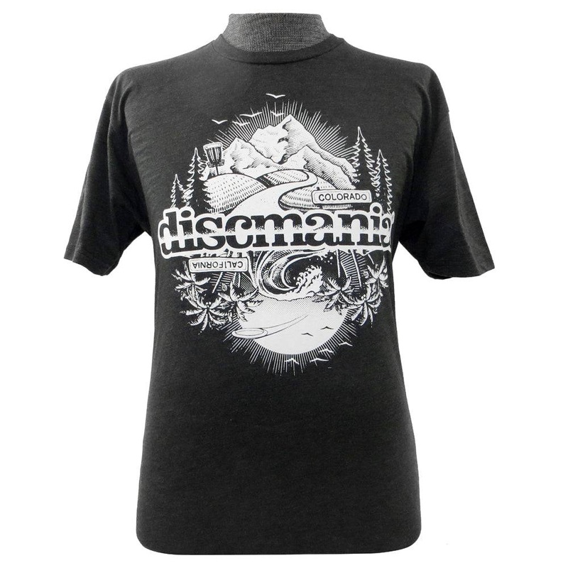 Discmania California to Colorado Short Sleeve Disc Golf T-Shirt