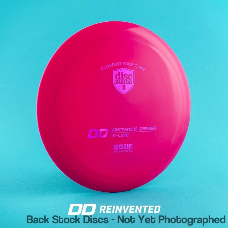 Discmania S-Line Reinvented DD Reinvented Distance Driver (Stock Stamp) [Back Stock Inventory – Disc and Stamp Color WILL VARY]