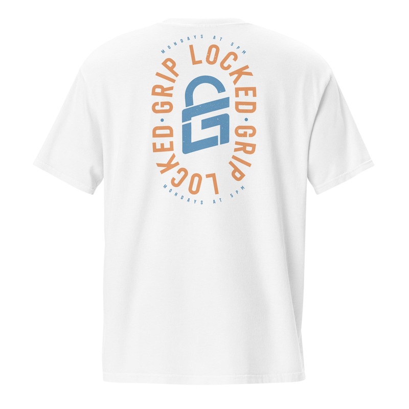 Grip Locked garment-dyed pocket t-shirt