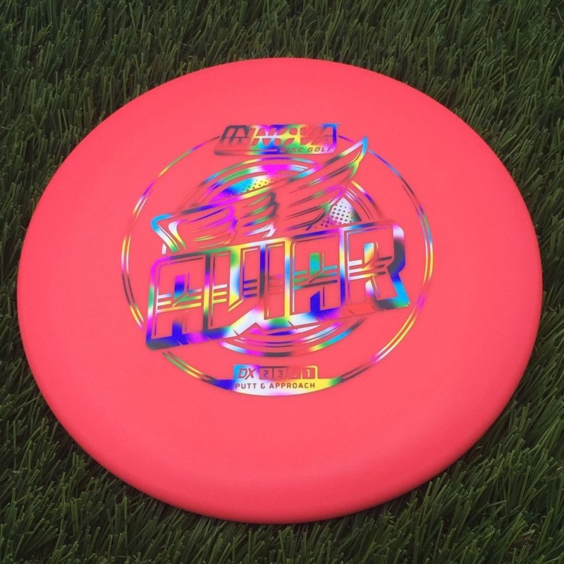 Innova DX Aviar Putter with Burst Logo Stock Stamp – 165g – Solid Pink