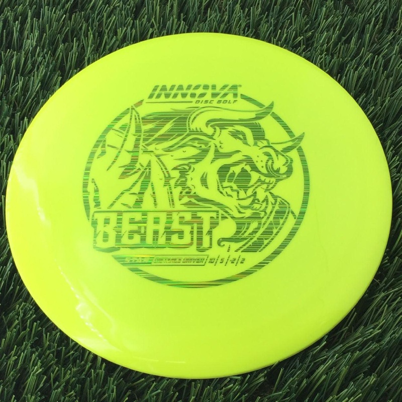 Innova Star Beast with Burst Logo Stock Stamp – 175g Yellow