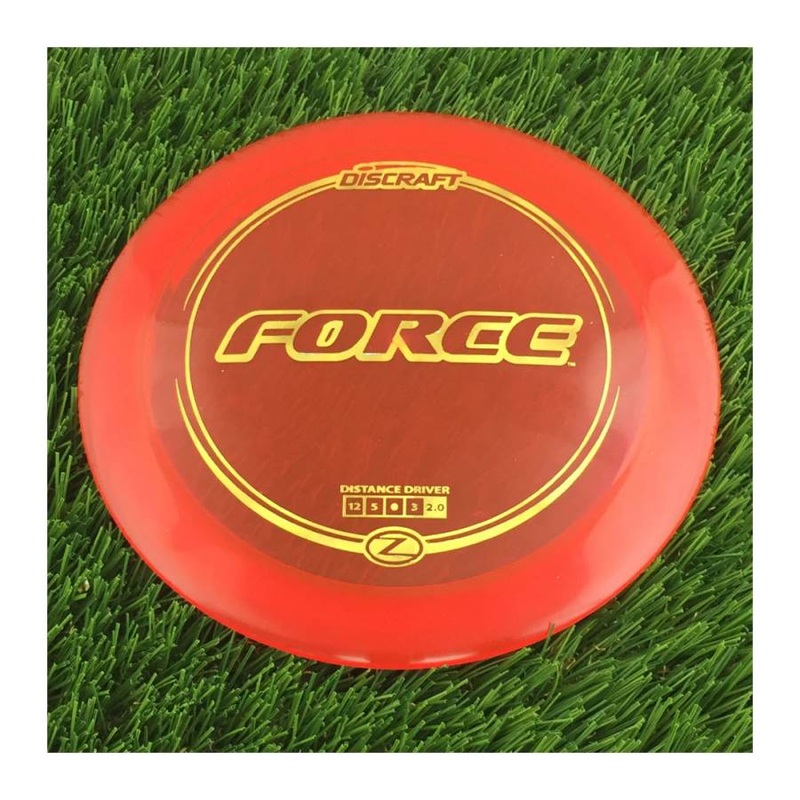 Discraft Elite Z Force – 174g – Translucent Red