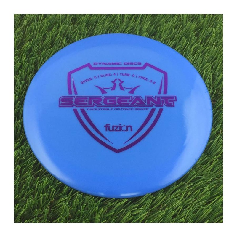 Dynamic Discs Fuzion Sergeant – 167g – Solid Blue
