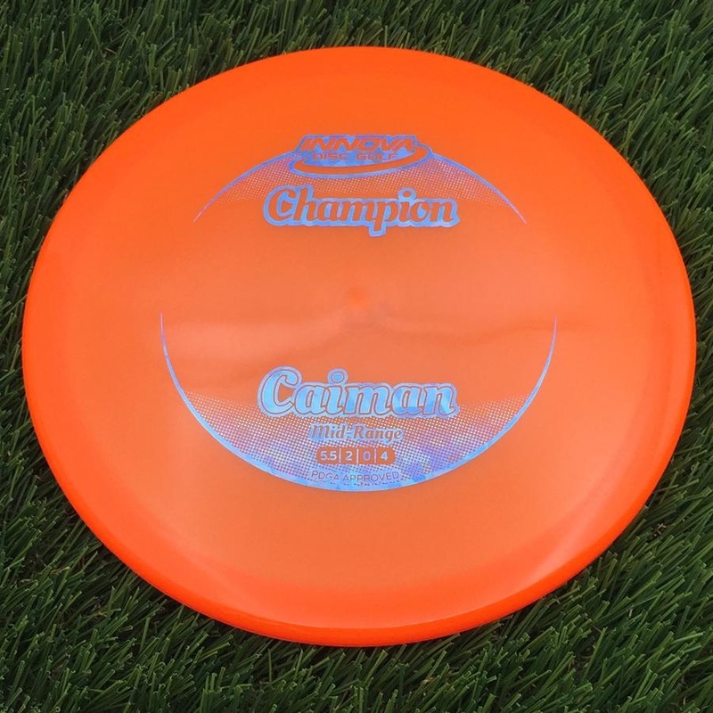 Innova Champion Caiman with Circle Fade Stock Stamp – 175.46g – Orange