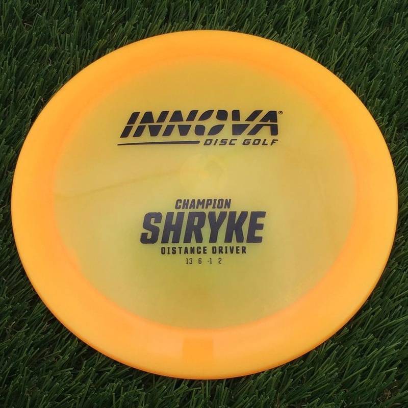 Innova Champion Champion Shryke with Burst Logo Stock Stamp – 175g – Orange