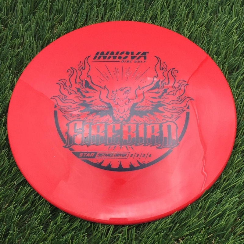 Innova Star Firebird with Burst Logo Stock Stamp – 175g – Solid Red