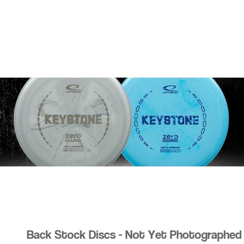 Latitude 64 Zero Line Hard Keystone Putter (Stock Stamp) [Back Stock Inventory – Disc and Stamp Color WILL VARY]