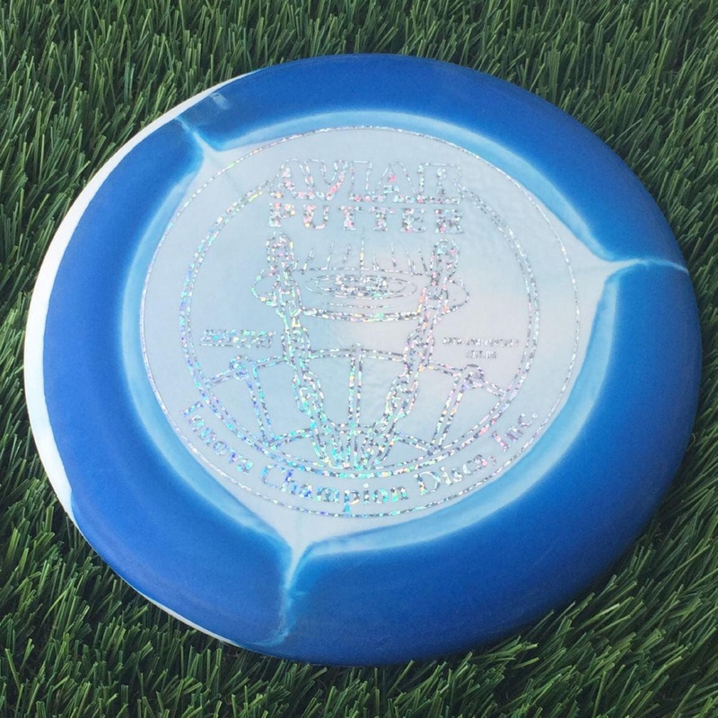 Innova Halo Nexus Aviar Putter with 40th Anniversary – Innova Champion Discs, Inc. Stamp – 175g Blue