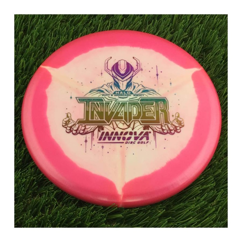 Innova Halo Star Invader with Burst Logo Stock Stamp – 166g – Solid Pink