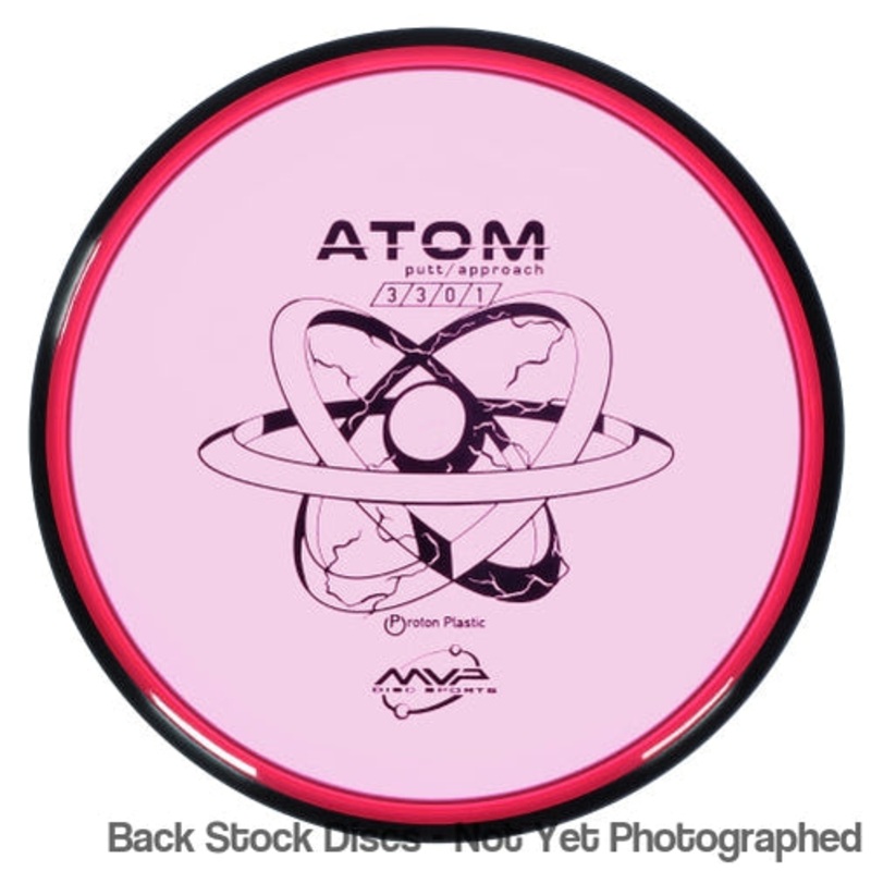 MVP Proton Atom Putter (Stock Stamp) [Back Stock Inventory – Disc and Stamp Color WILL VARY]