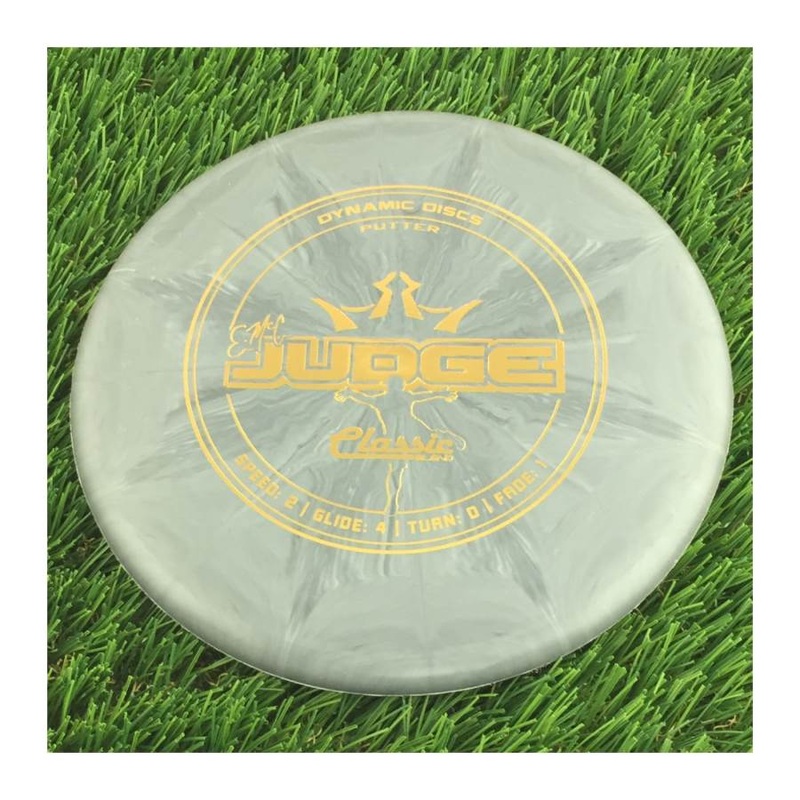 Dynamic Discs Classic Blend Burst EMAC Judge – 176g – Solid Grey